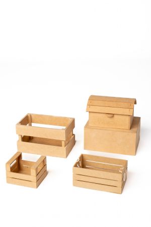 Cajones Y Cajas De Mdf